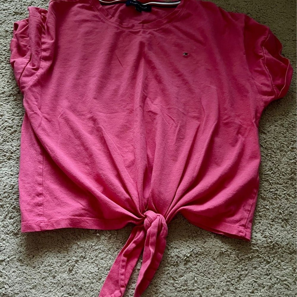 Tommy Hilfiger pink shirt XL AA3